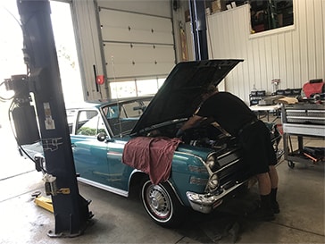 Technician Working | Tri City Auto Repair