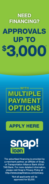 Snap Financing Available | Tri City Auto Repair